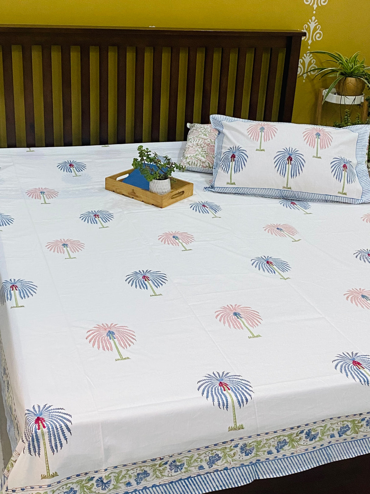 Blockprint Cotton Bedsheet