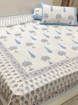 Blockprint Cotton Bedsheet