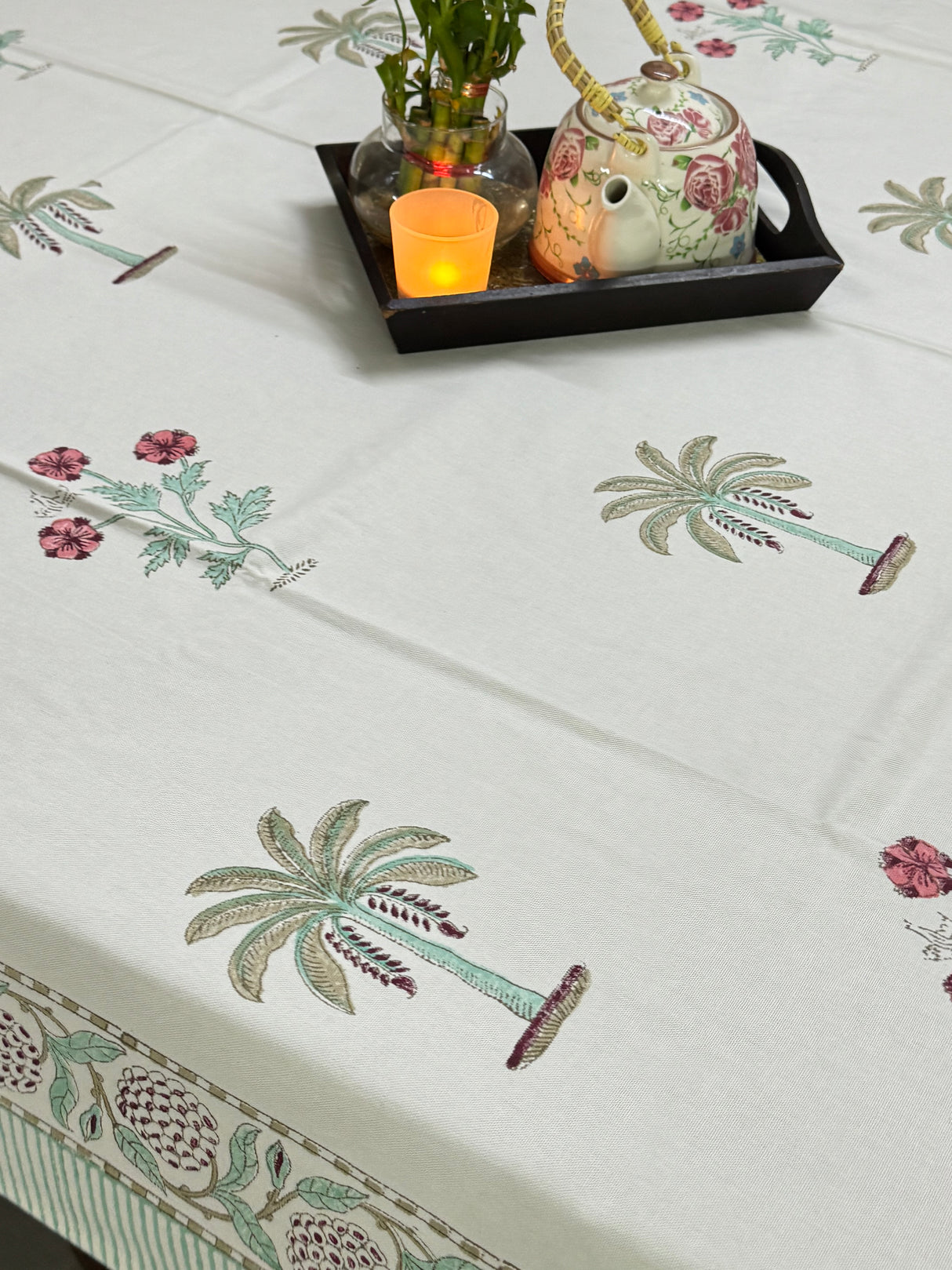 Blockprint Table Cloth 6 Seater (90*60 inches)