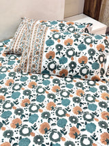 Blockprint Cotton Bedsheet