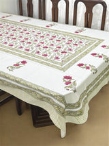 Blockprint Table Cloth 8 Seater (108*60 inches)