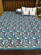 Blockprint Cotton Bedsheet