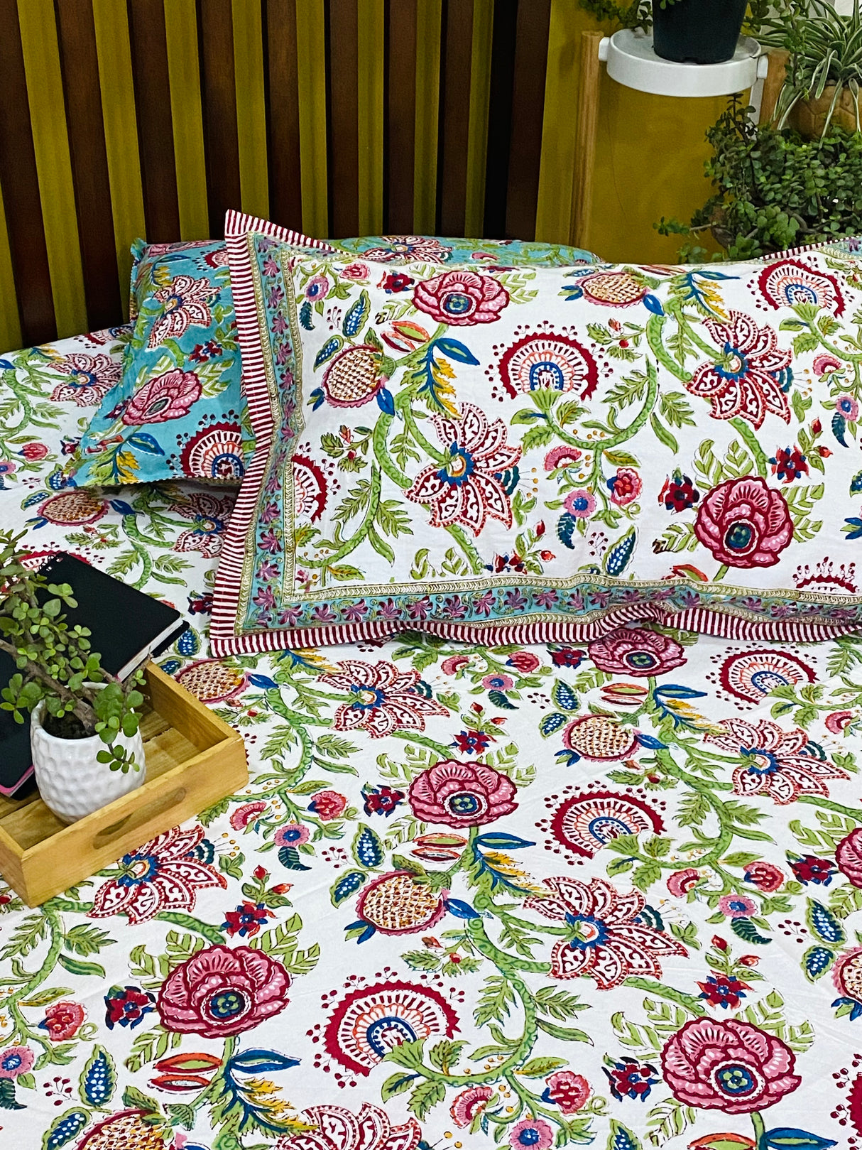 Blockprint Cotton Bedsheet