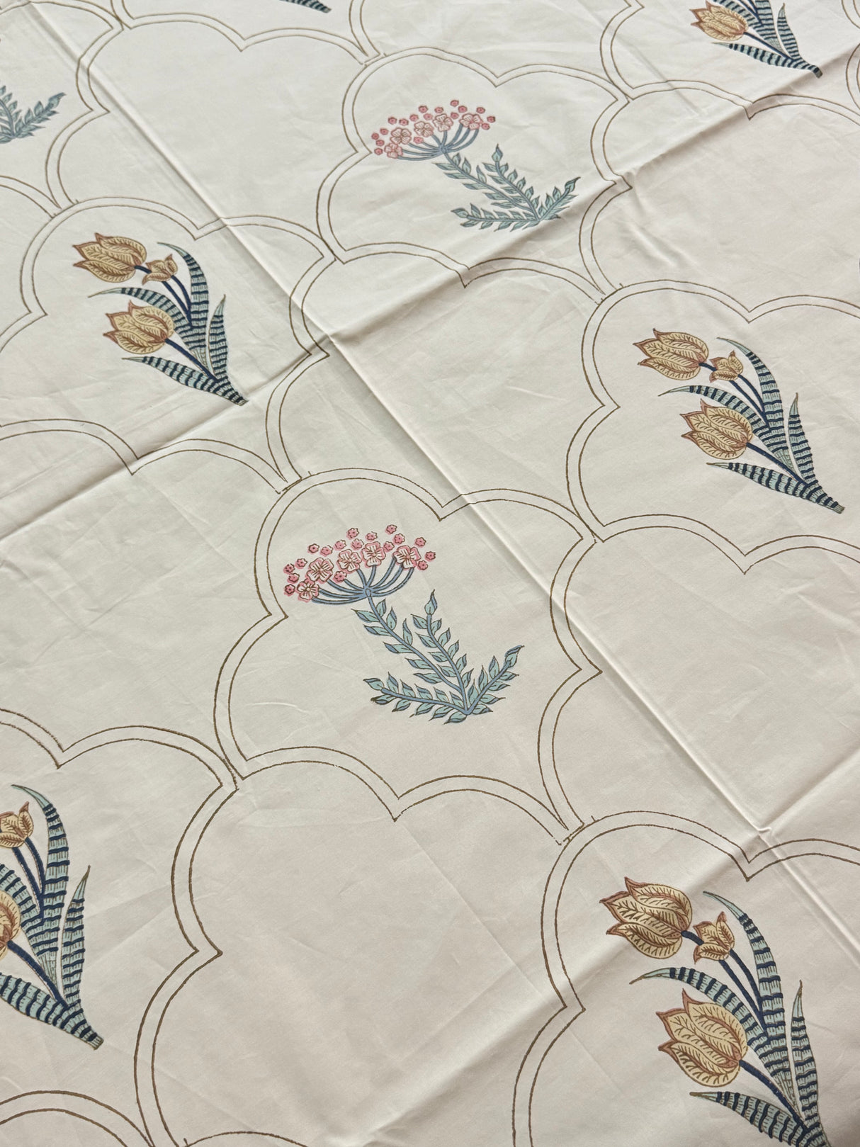 Blockprint Cotton Bedsheet