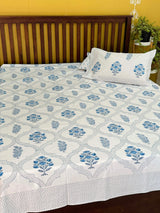 Blockprint Cotton Bedsheet