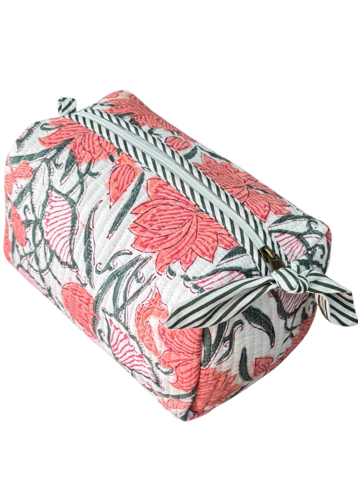 Vibrant Floral LARGE Pouch