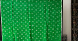 Green Pure Gajji Silk Bandhani Saree