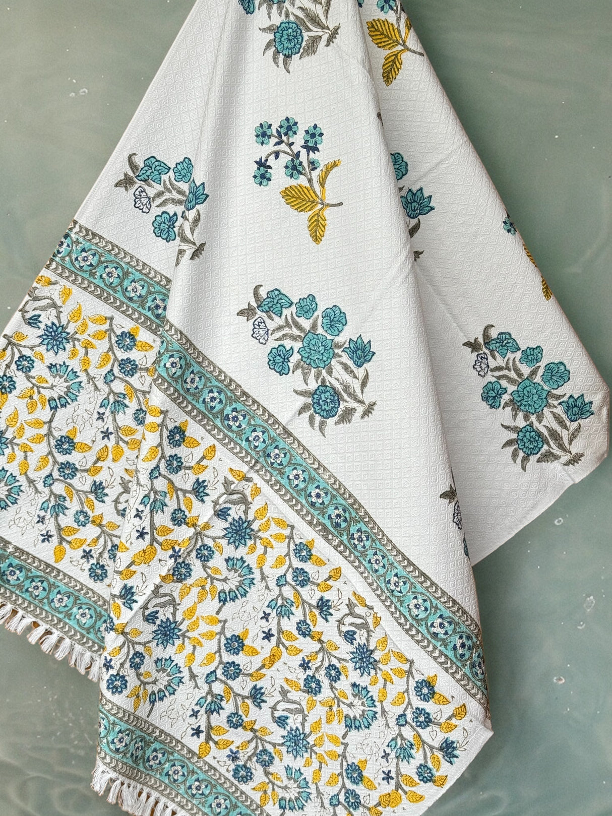 Blockprint Soft Cotton Towel (60*30 inches)