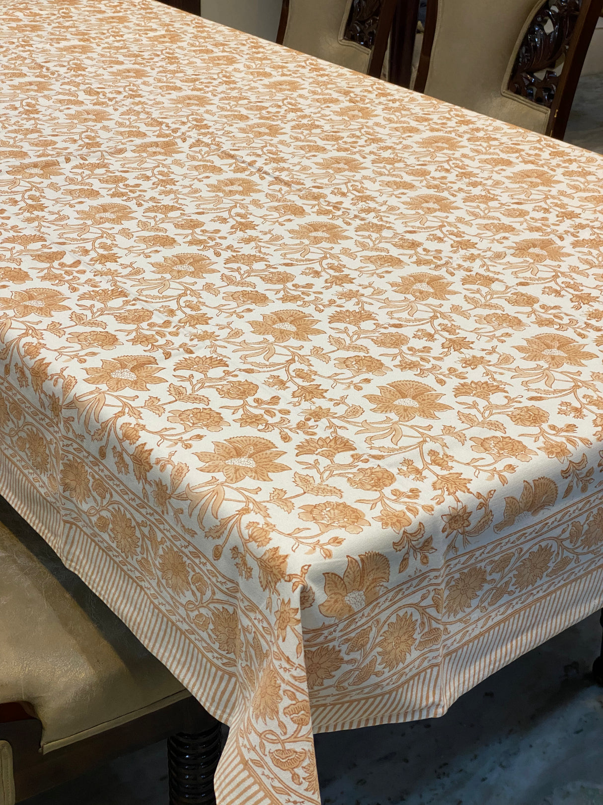 Blockprint Table Cloth 6 Seater (90*60 inches)