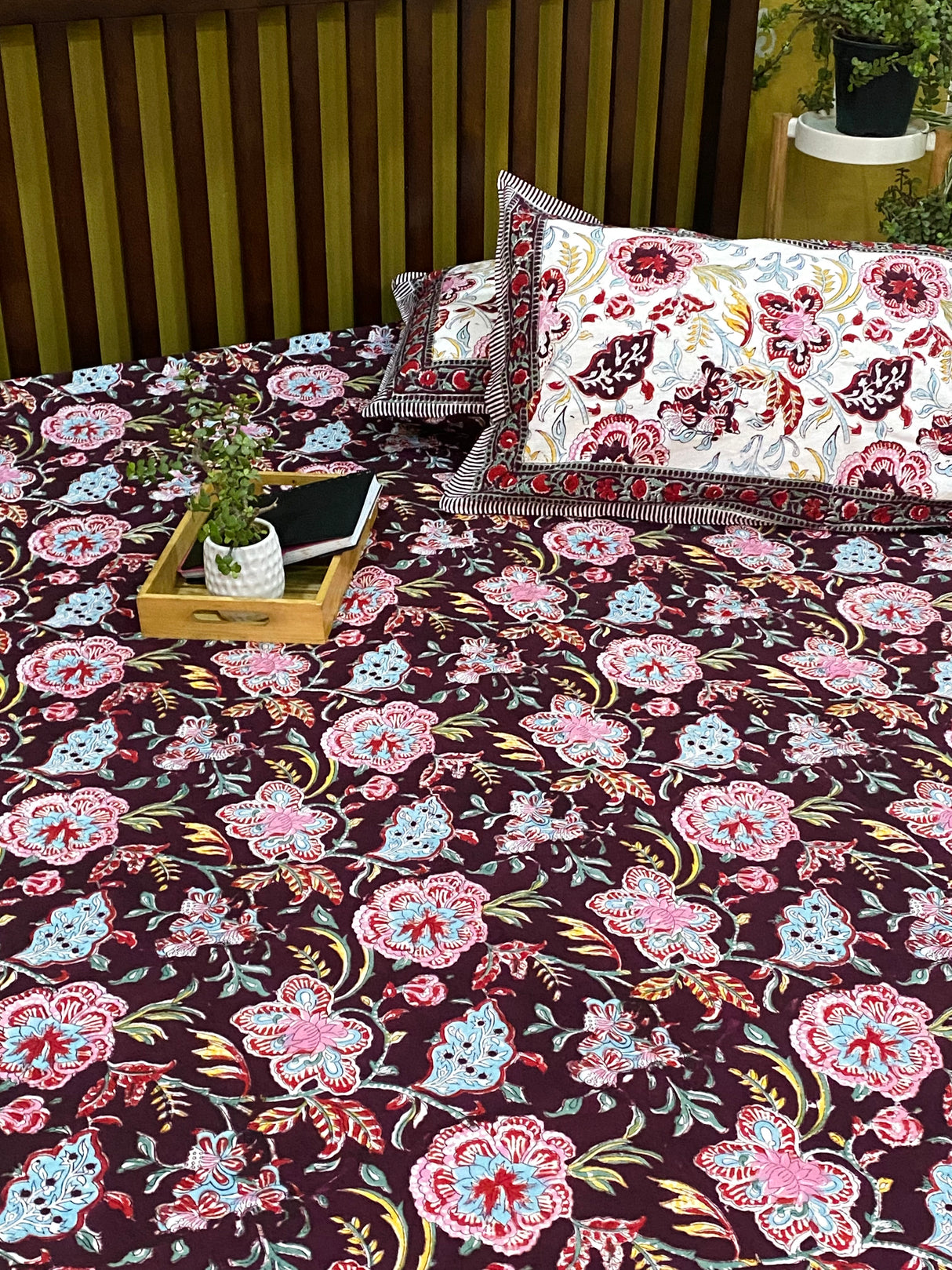 Blockprint Cotton Bedsheet