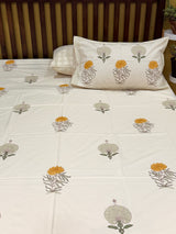 Blockprint Cotton Bedsheet