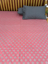Elegant  REVERSIBLE Bedspread with 2 Pillow Cases