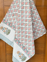 Blockprint Soft Waffle Cotton Towel (60-30 inches)