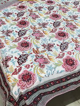 Blockprint Bedsheet & Quilt Set