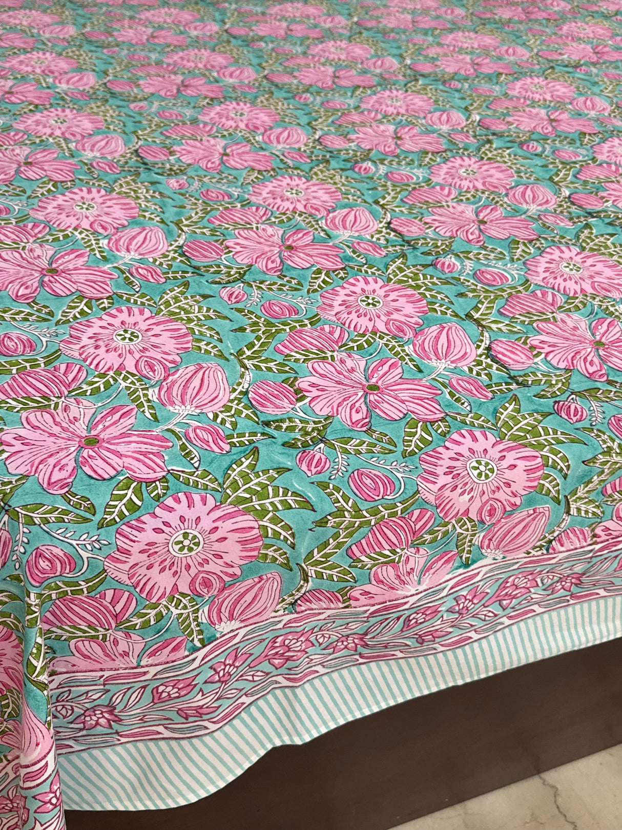 Blockprint Cotton Bedsheet