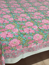 Blockprint Cotton Bedsheet