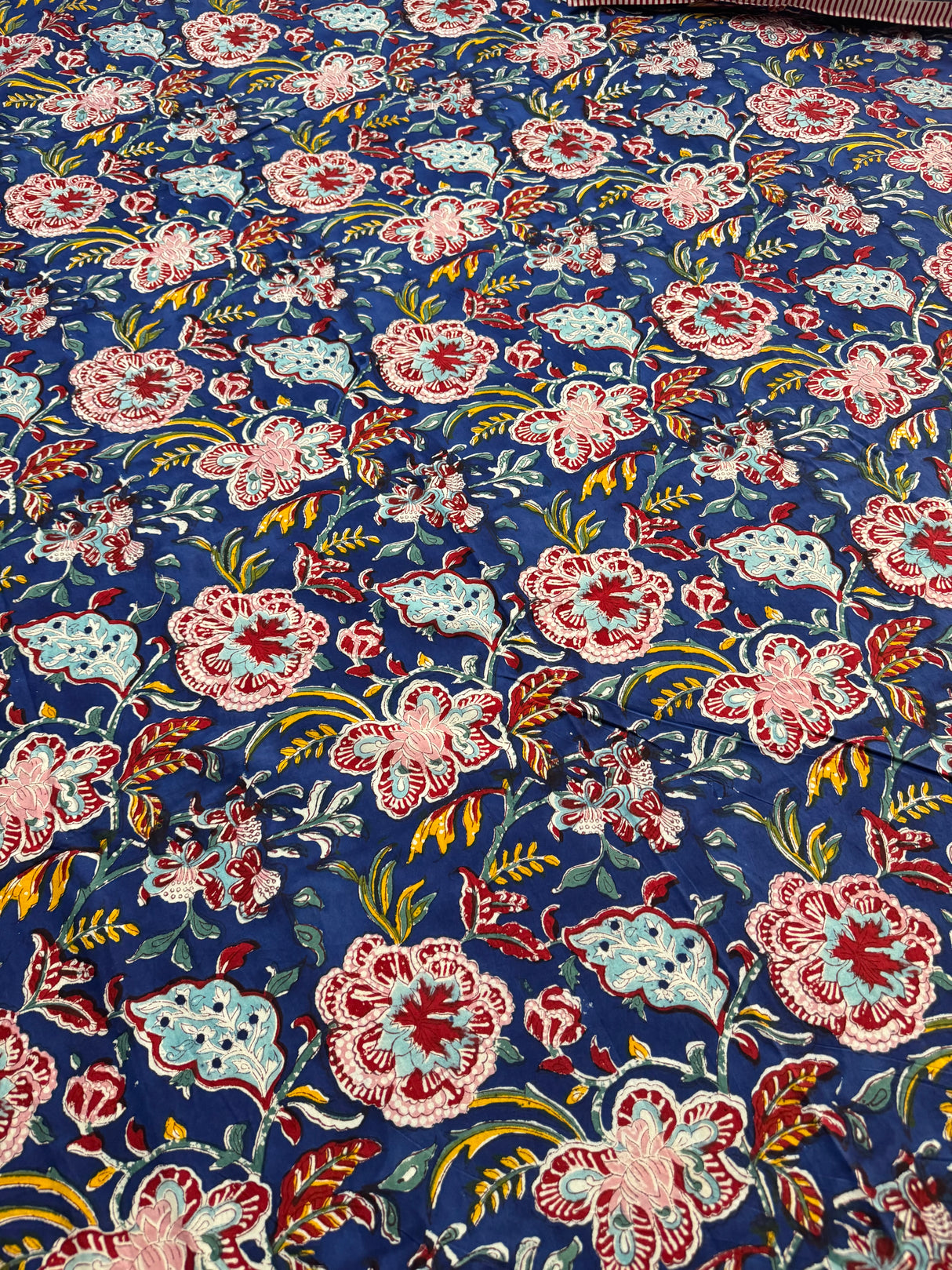 Blockprint Bedsheet & Quilt Set