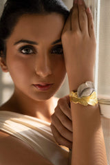 Nature Inspired Statement 92.5 Silver handcuff