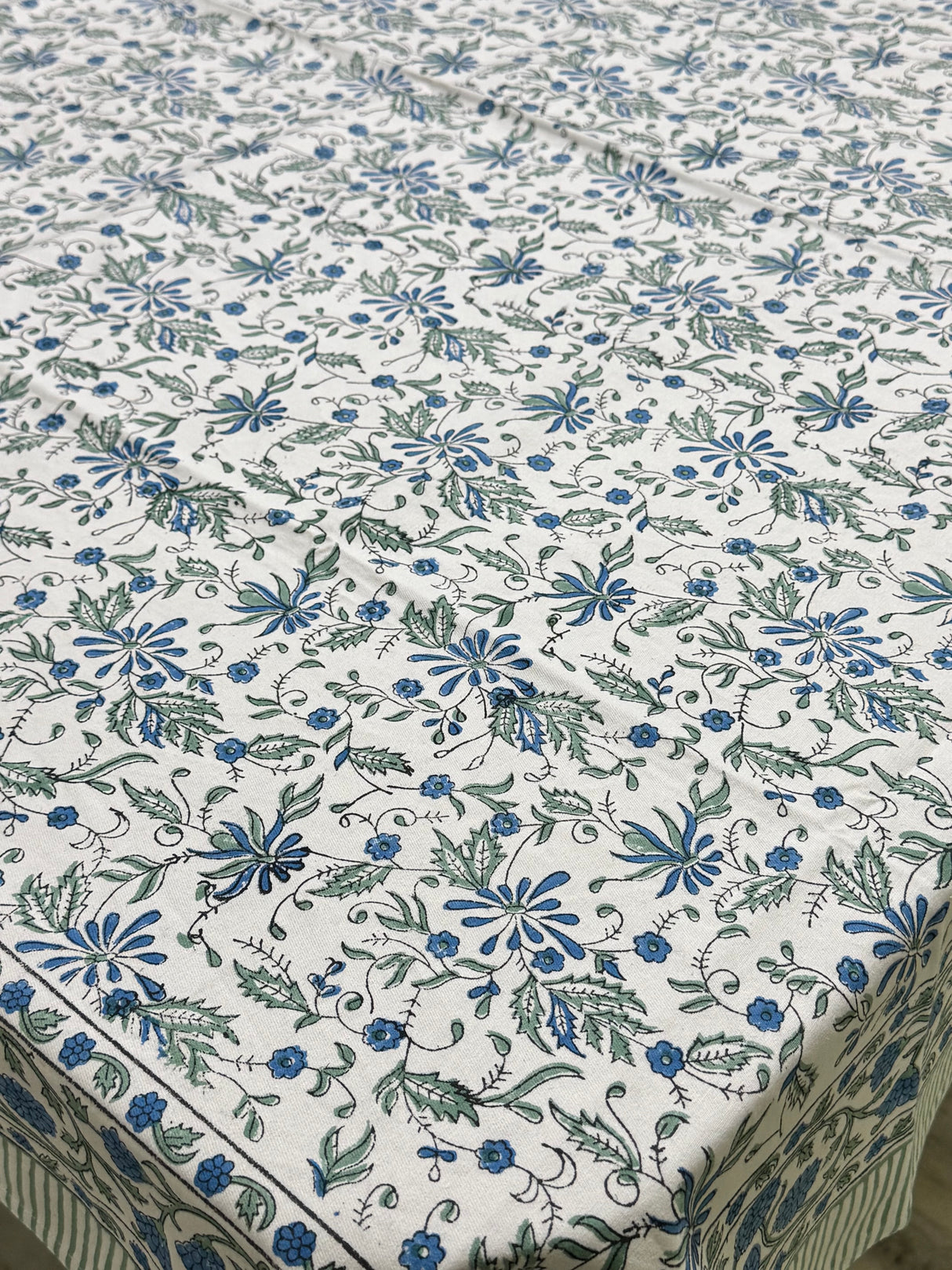 Blockprint Table Cloth 8 Seater (108*60 inches)