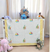 Beach Theme Kids Cotton Dohar