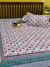 Blockprint Cotton Bedsheet