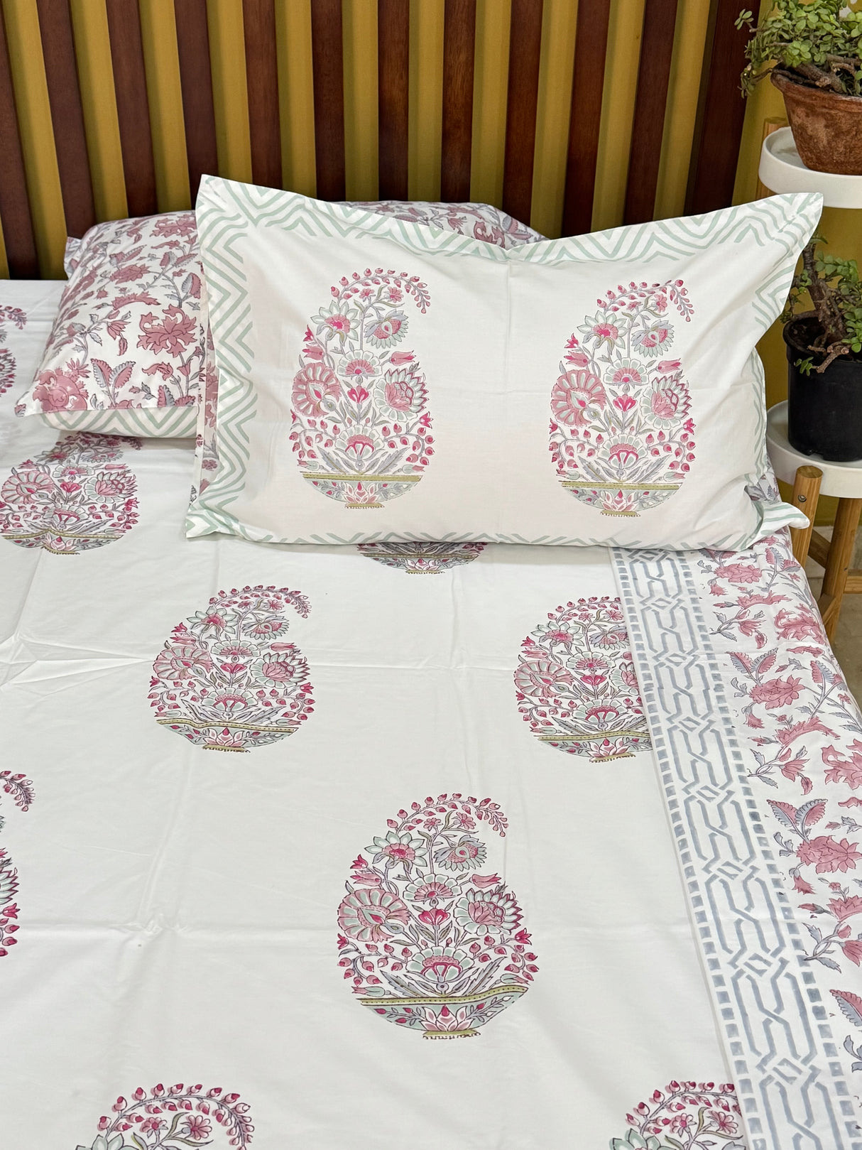 Blockprint Cotton Bedsheet