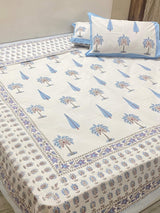 Blockprint Cotton Bedsheet