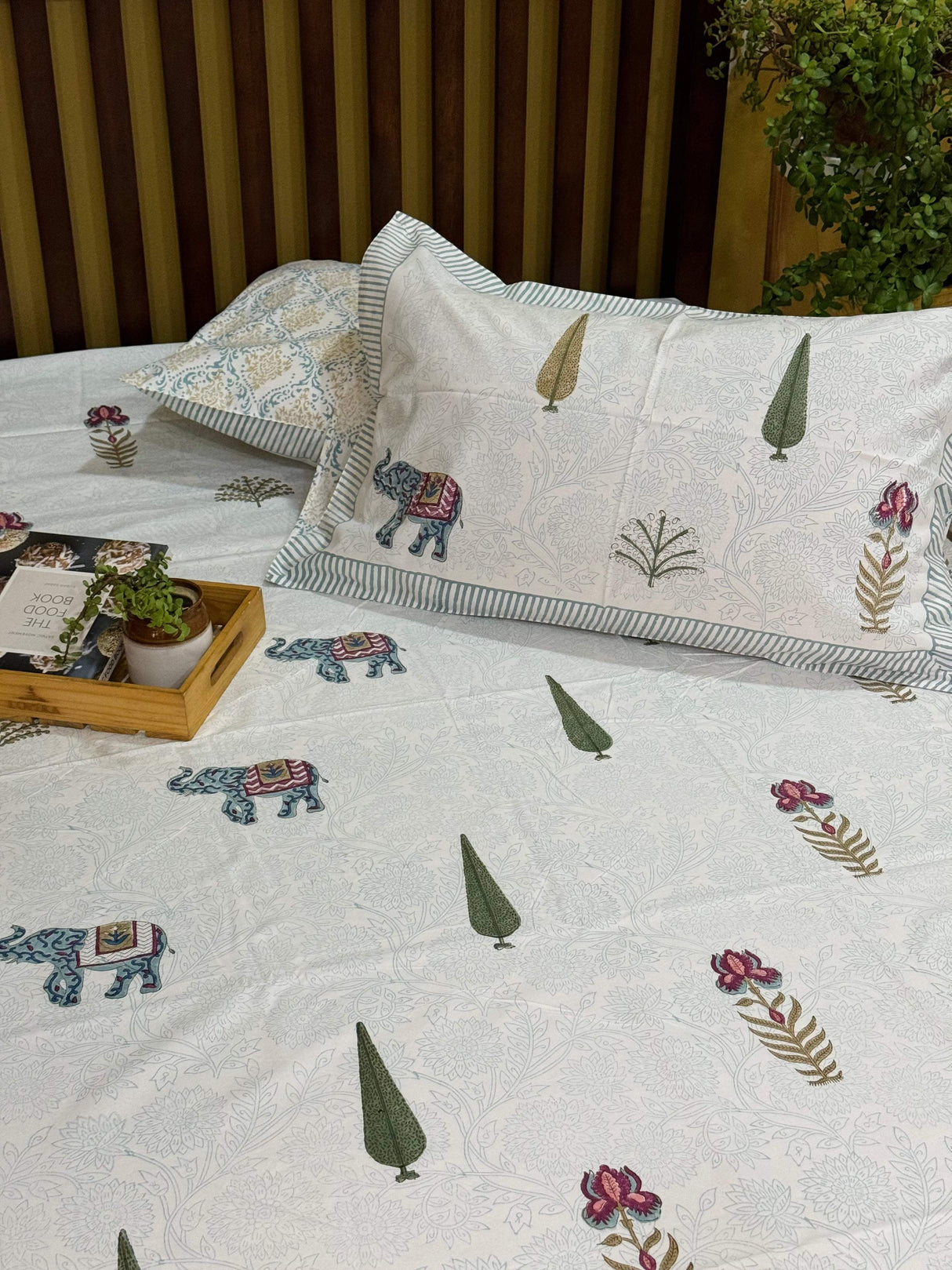 Blockprint Cotton Bedsheet