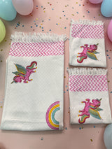 Happy Splash Kids Cotton Jacquard Towel Set