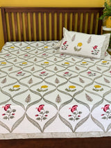 Blockprint Cotton Bedsheet