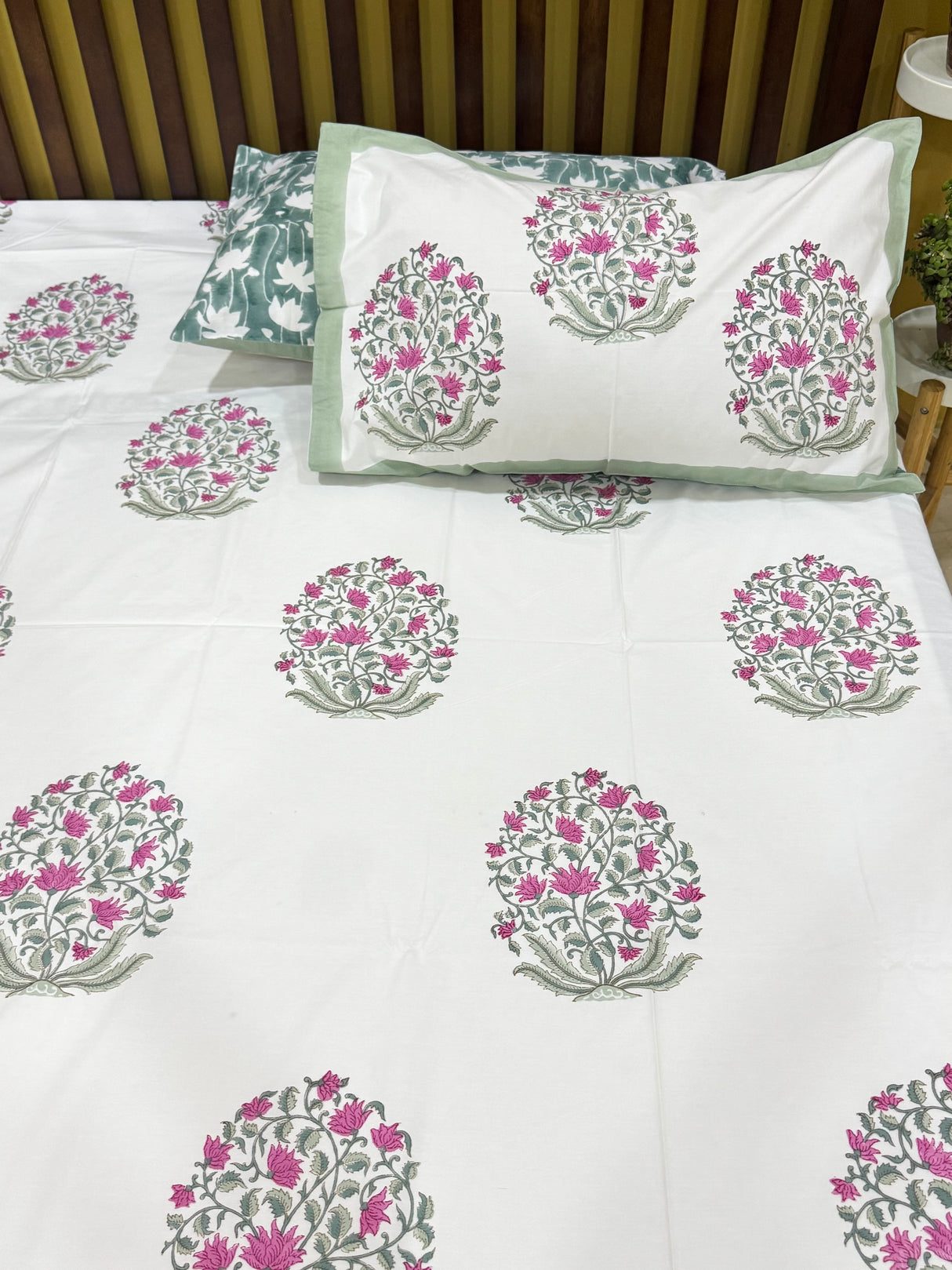 Blockprint Cotton Bedsheet