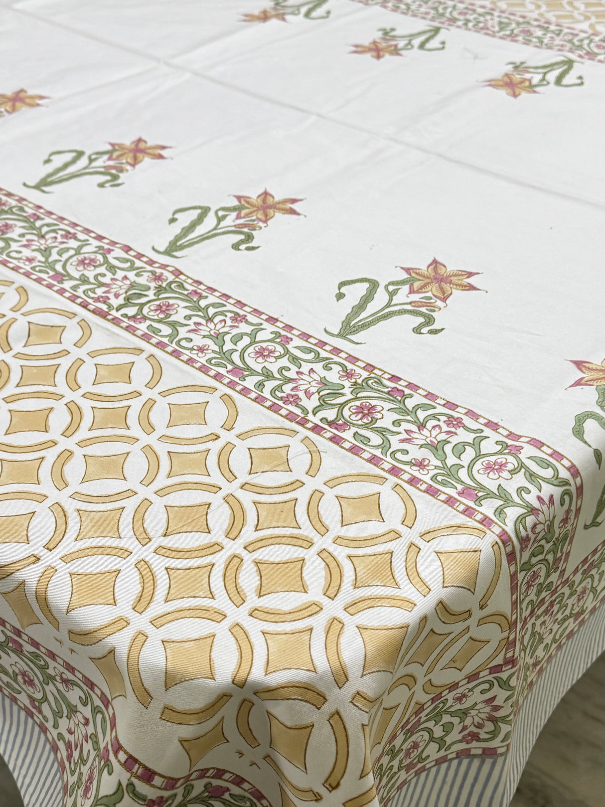 Blockprint Table Cloth 6 Seater (90*60 inches)