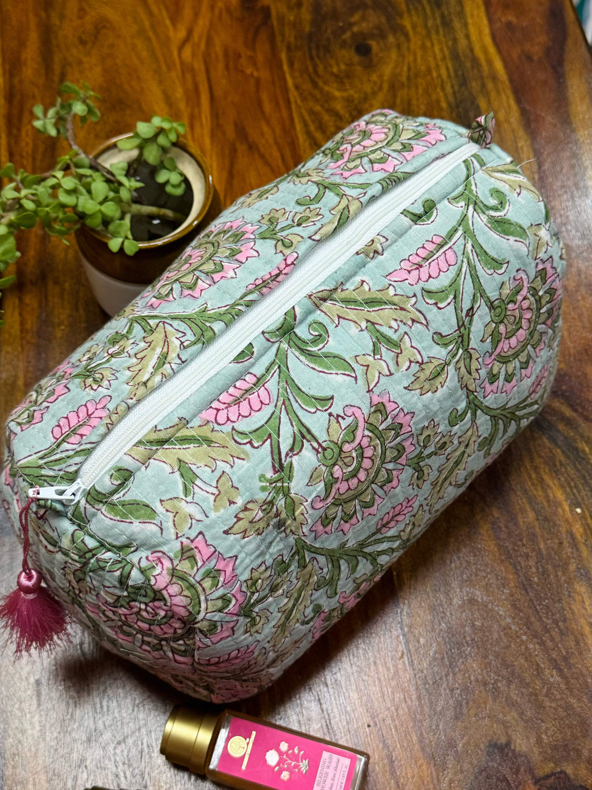 LARGE Multipurpose Quilted Pouch/ Bag