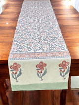 Blockprint Cotton Table Runner