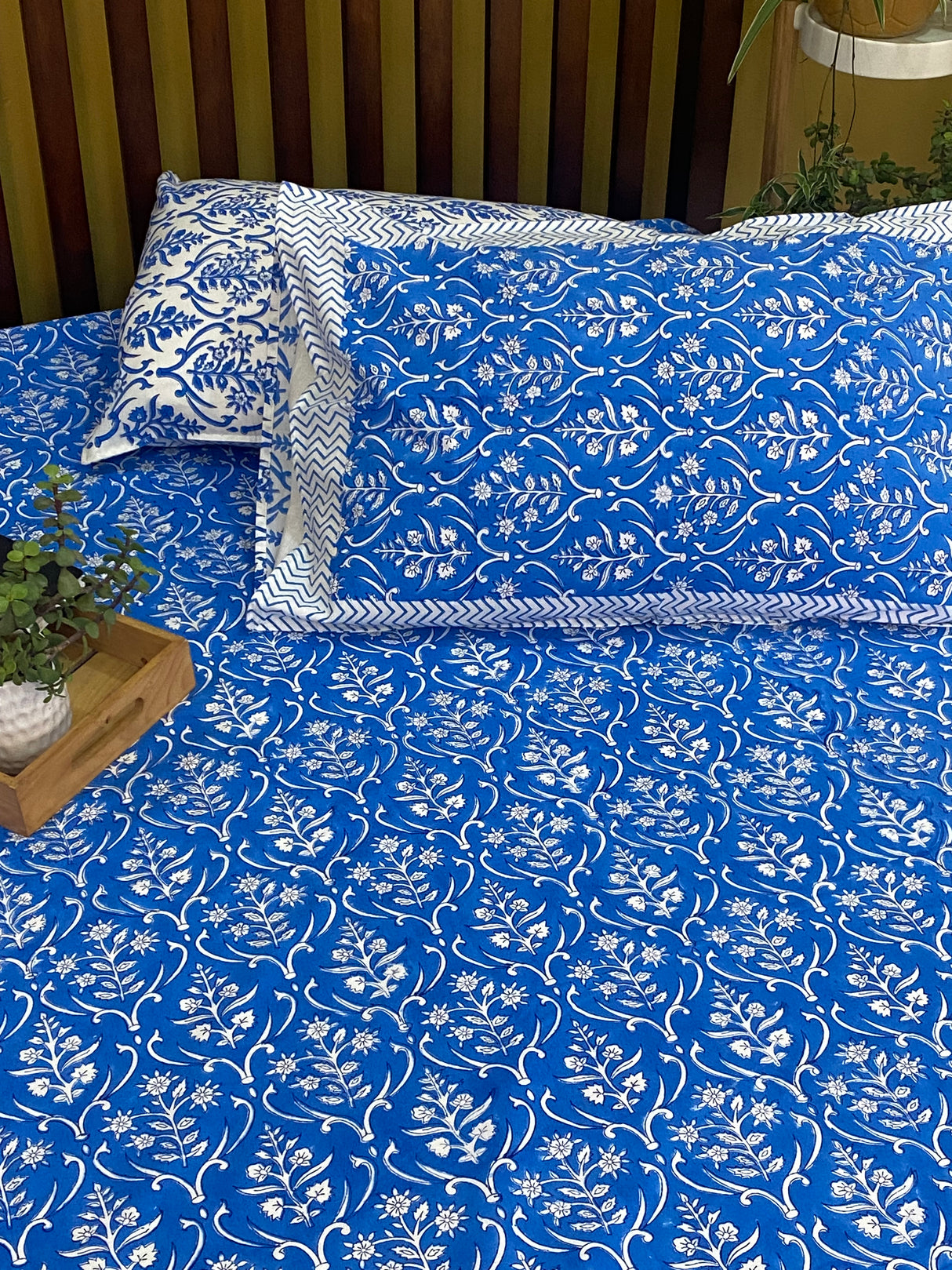 Blockprint Cotton Bedsheet