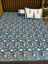 Blockprint Cotton Bedsheet