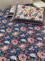 Blockprint Bedsheet & Quilt Set