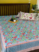 Blockprint Cotton Bedsheet