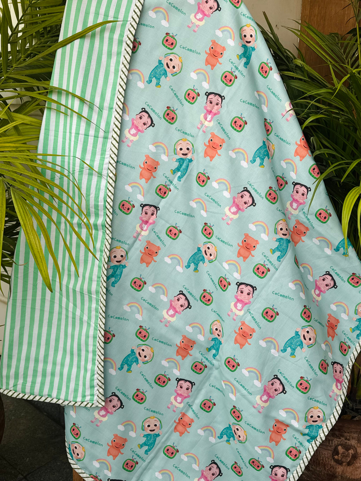 Cocomelon- Layered Kids Blanket