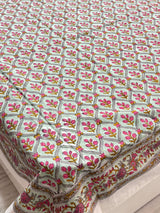 Blockprint Cotton Bedsheet