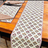 Kilim Table Runner, Mat & Napkin Set- 6 Seater