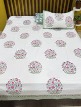Blockprint Cotton Bedsheet