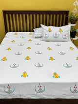 Blockprint Cotton Bedsheet