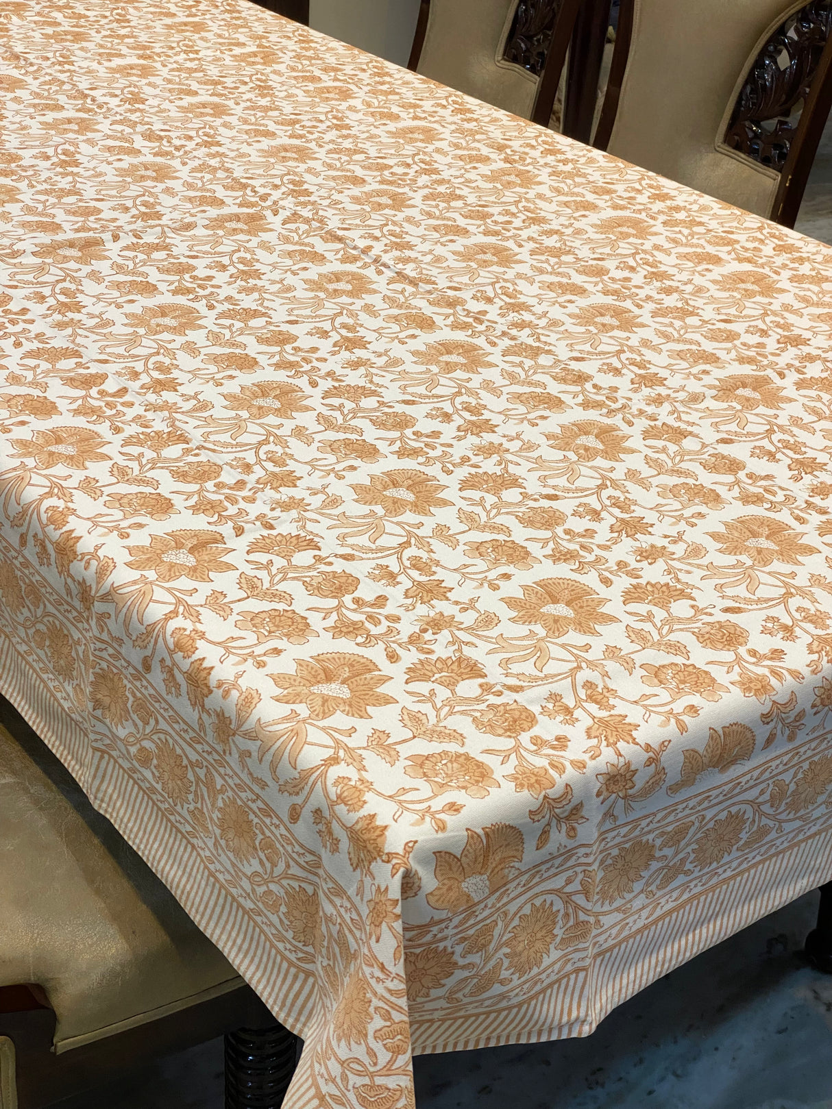 Blockprint Table Cloth 6 Seater (90*60 inches)