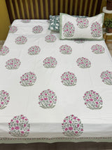 Blockprint Cotton Bedsheet
