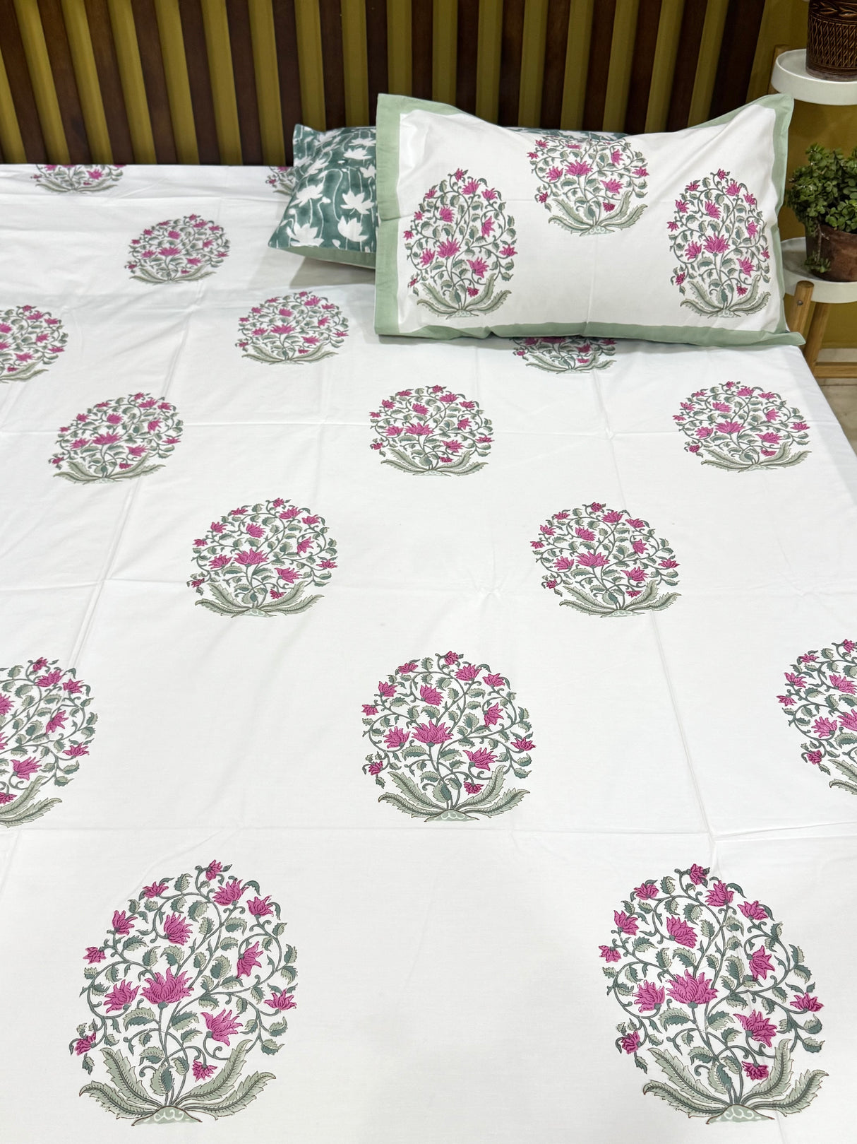 Blockprint Cotton Bedsheet