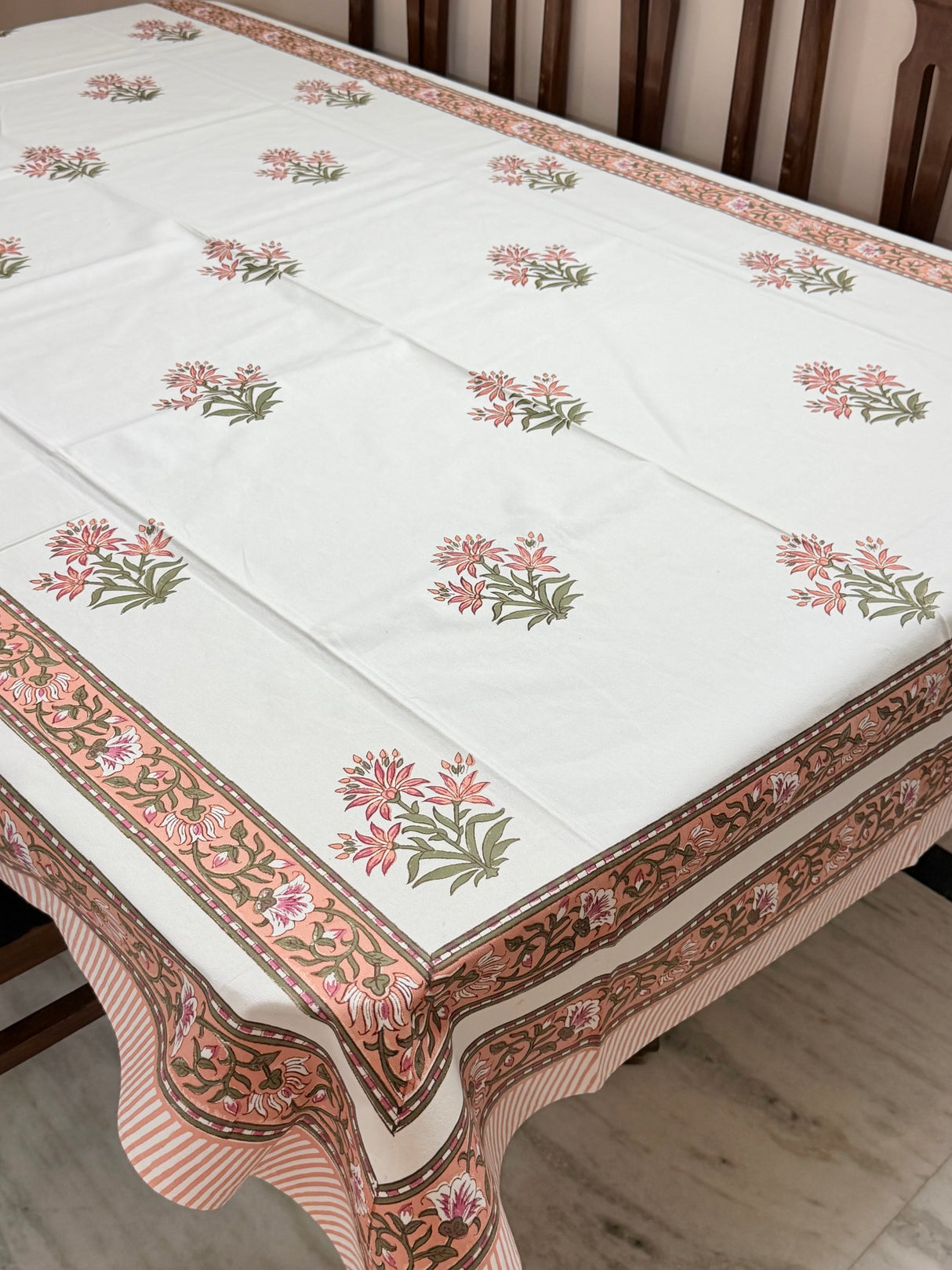 Bespoke Spread-pink-floral-cotton-table-cover-flatlay