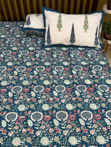 Blockprint Cotton Bedsheet