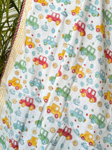 little-car-pattern-handcrafted-kids-cotton-blanket