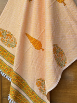 Blockprint Soft Cotton Towel (60*30 inches)